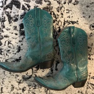 LEATHER COWBOY BOOTS